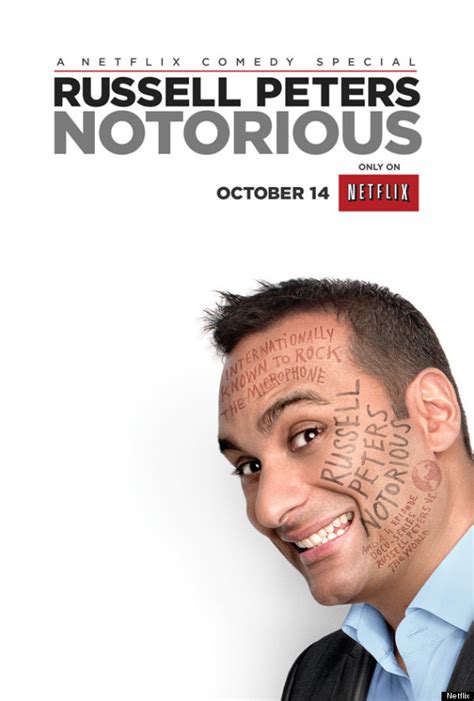 Russell Peters' 'Notorious' Will Be Netflix's First Stand-Up Special ...