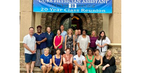 Duke PA Class of 2002 Holds Reunion and Offers Mentorship to Graduating Students | Duke ...