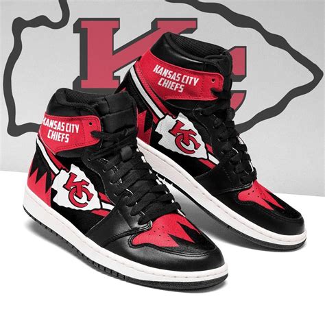 Kansas City Chiefs Nfl Football Team Air Sneakers Sneakers Sport Sneak ...