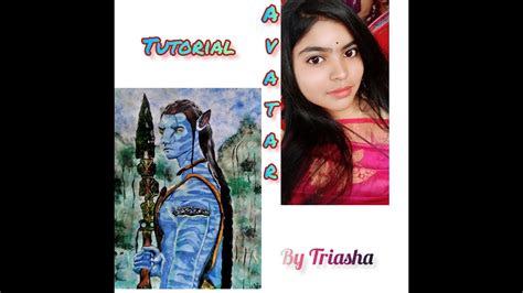 Avatar painting with water colour #avatar #watercolor # ...