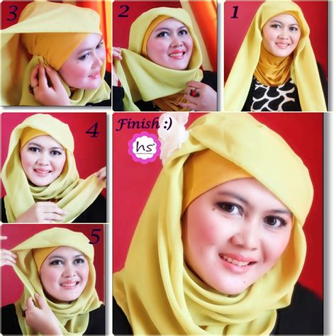 Hijab Mode: TUTORIAL COTTON SCARF