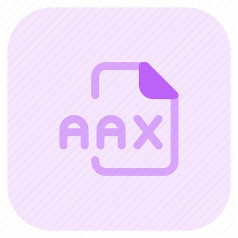 Aax, music, audio, format, extension, file icon - Download on Iconfinder