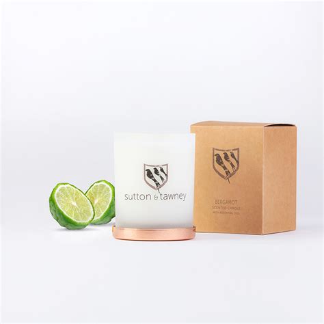 Bergamot Candle - Sutton And Tawney Homeware Product