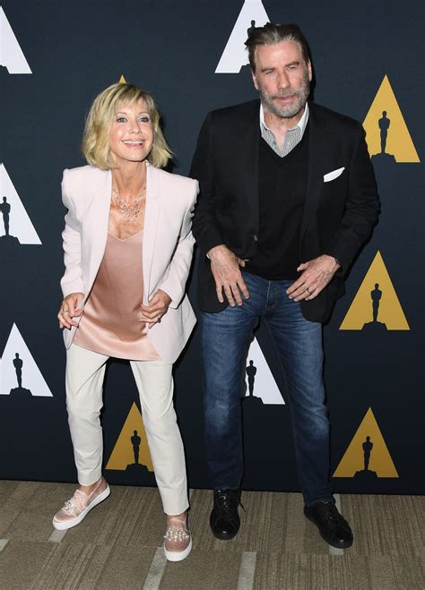 John Travolta and Olivia Newton-John Have Fun Reunion 40 Years After Grease