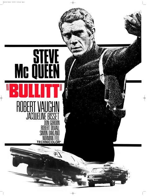 Steve Mcqueen Bullitt Poster | Etsy