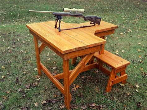 Shooting Benches For Sale | Zookerman Woodworks | Range Benches