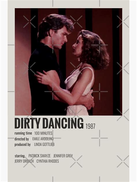 "Dirty Dancing (1987)" Sticker for Sale by MoviePolaroid | Redbubble