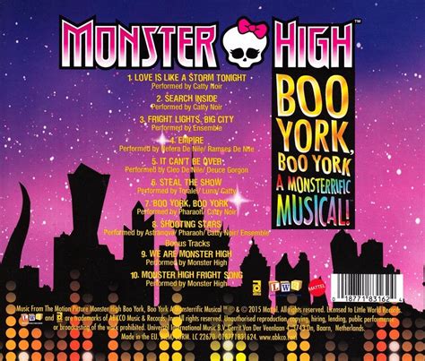 Monster High: Boo York, Original Soundtrack | CD (album) | Muziek | bol.com