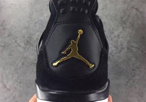 THE AIR JORDAN 4 “BLACK/GOLD”