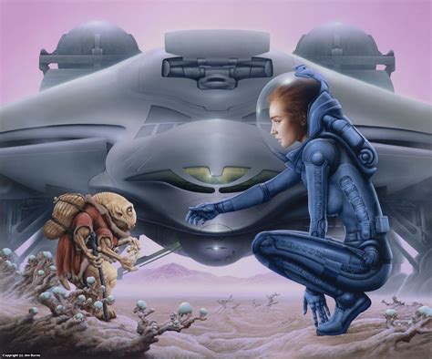 'Wanderers' Artwork by Jim Burns | Science fiction artwork, Science fiction art, Sci fi art