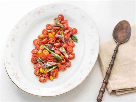 Tomato and Anchovy Salad – Posh Journal