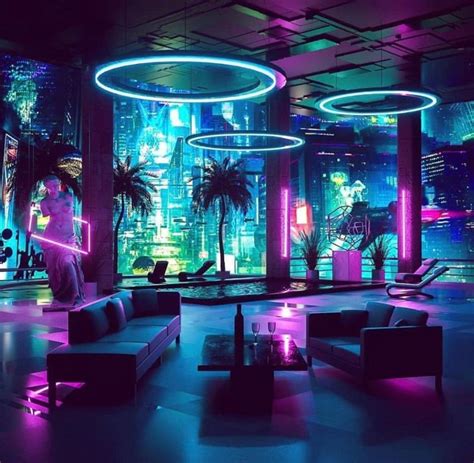 Rᴏʙᴏᴛs Wɪᴛʜ Rᴀʏɢᴜɴs on Twitter | Nightclub design, Neon room, Neon