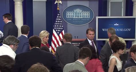 White House press briefing interrupted amid security concern ...