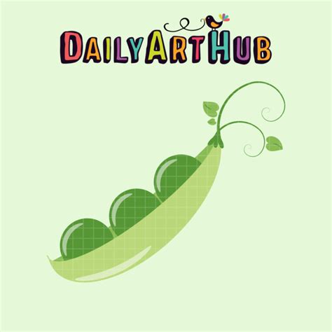 Three Peas in a Pod Clip Art Set – Daily Art Hub // Graphics, Alphabets & SVG