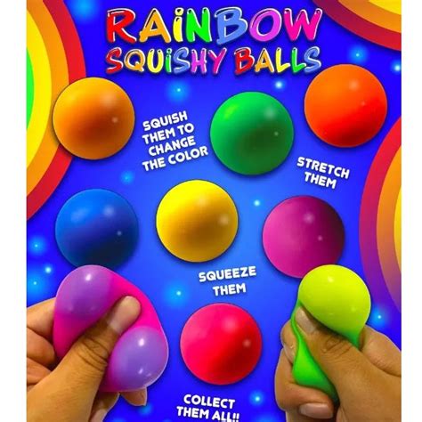 Rainbow Squishy Balls #2 | Gumball.com