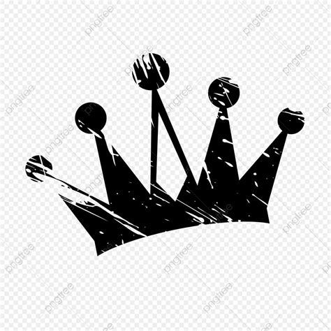 Black Crown Silhouette PNG Images, Black Crown, Crown Clipart, Black, Crown PNG Image For Free ...