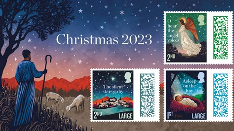 Royal Mail reveals 2023 Christmas stamps that nod to “old carol books ...