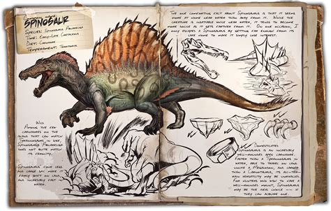 Dino Dossier: Spinosaur - ARK: Survival Evolved