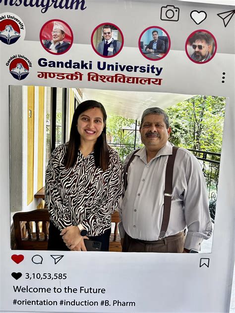 Channa Prakash on Twitter: "Honored to be the Chief Guest at Gandaki University, Nepal! With Ms ...