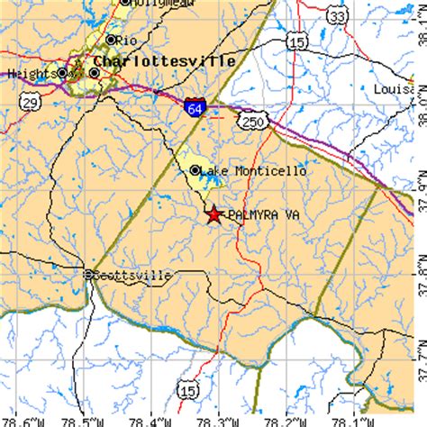 Palmyra, Virginia (VA) ~ population data, races, housing & economy