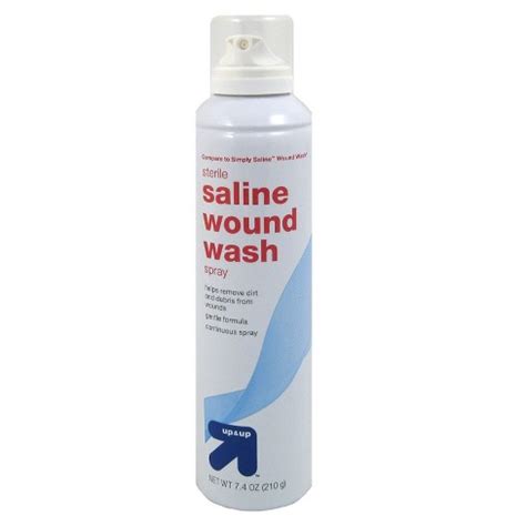 Saline Wound Wash - 7.4oz - Up&up™ : Target