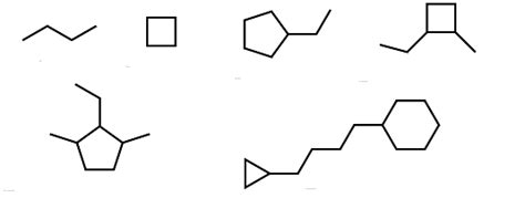 Cycloalkane Diagram