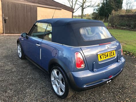 2004 MINI COOPER S CONVERTIBLE BLUE JUST 34K F.S.H STUNNING! SOLD | Car And Classic