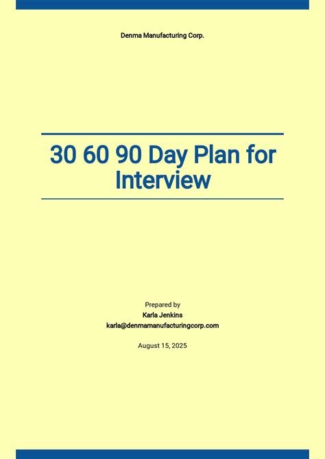 Free 30 60 90 day plan template excel - mobireti