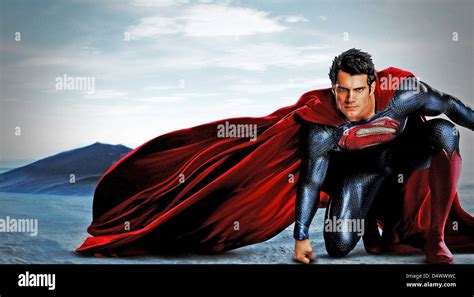 MAN OF STEEL 2013 Warner Bros film with Henry Cavill as Clark Kent ...