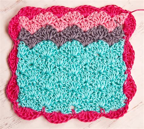 Crochet Shell Stitch Baby Blanket Pattern Easy Crochet for - Etsy