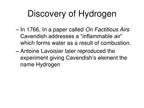 PPT - Henry Cavendish (1731 – 1810) PowerPoint Presentation - ID:1436569