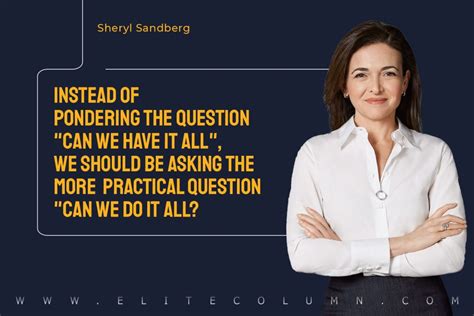 45 Sheryl Sandberg Quotes That Will Motivate You (2023) | EliteColumn