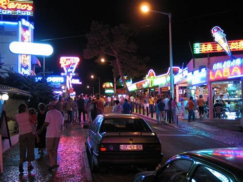 Albufeira Strip Nightlife - Attractions Albufeira Portugal