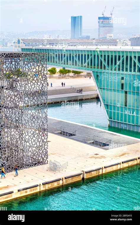 Museum of European and Mediterranean Civilisations (Mucem) Marseille, France Stock Photo - Alamy