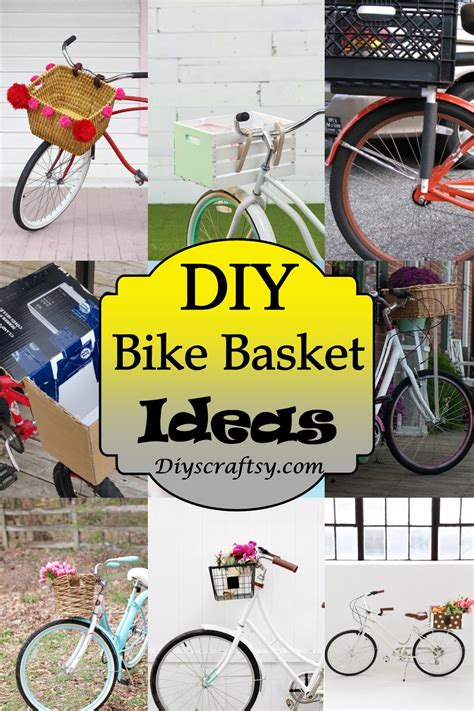 25 DIY Bike Basket Ideas - How to Build Bicycle Basket - DIYsCraftsy