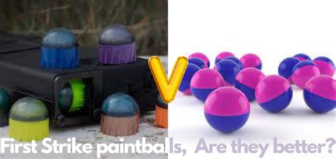 First Strike paintballs, Are they better? – Recreational Combat