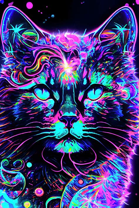 Space Cat Digital Art by Angie Tirado - Fine Art America