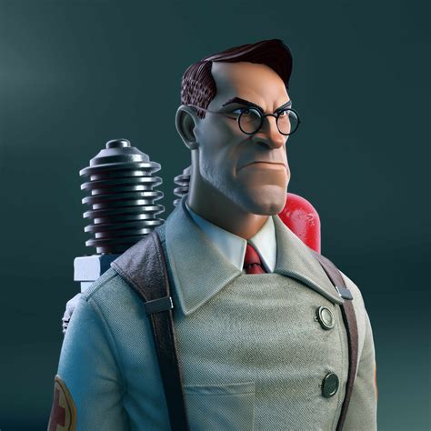 Medic TF2 (Fan Art) - ZBrushCentral