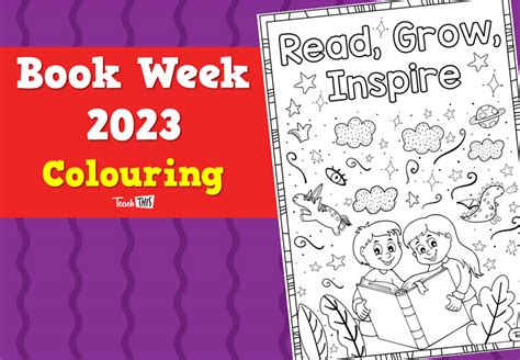 Book Week 2023 - Colouring :: Teacher Resources and Classroom Games :: Teach This