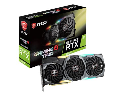 Specification GeForce RTX 2080 Ti GAMING X TRIO | MSI Global - The ...