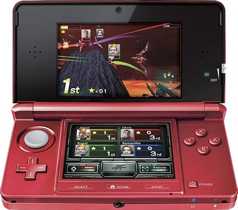 Best Buy: Nintendo 3DS Flame Red CTRSRAAA