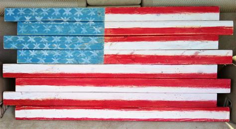 Distressed wooden American flag | Wooden flag, Wooden american flag, Distressed american flag