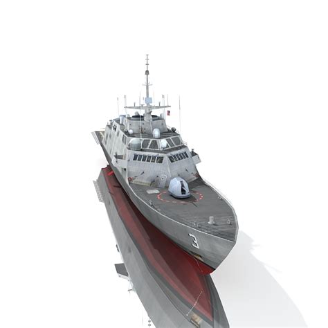 3d model uss fort worth lcs