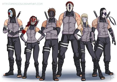 Naruto Anbu Black Ops Costume