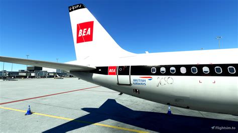 Fenix A320 | British Airways (BEA 100 Years) | G-EUPJ [4K & 8K Resolution] for Microsoft Flight ...