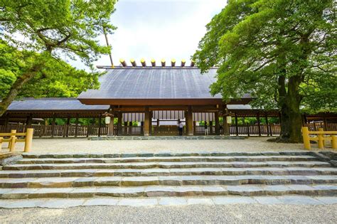 The 190,000-Square-Meter Atsuta Forest at Atsuta Shrine in Nagoya City, Aichi Prefecture, Is ...