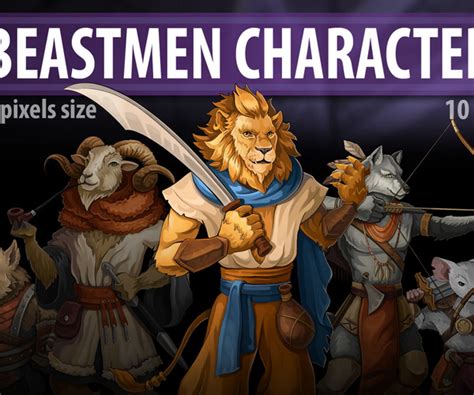 ArtStation - Beastmen_Characters | Game Assets