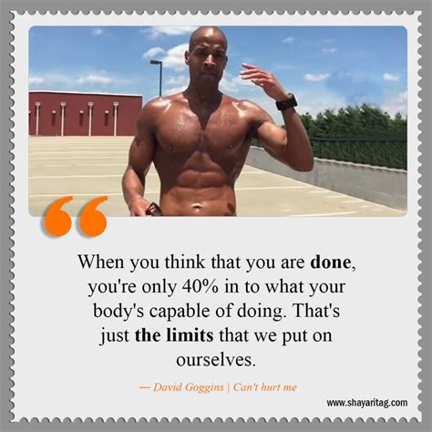 David Goggins Can't Hurt Me Quotes