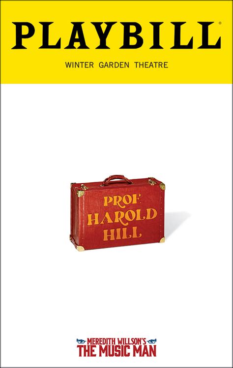 The Music Man (Broadway, Winter Garden Theatre, 2022) | Playbill