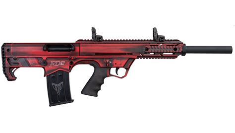 Canuck FD12 Bullpup Distressed Red 12ga 20" Barrel Semi Auto Shotgun